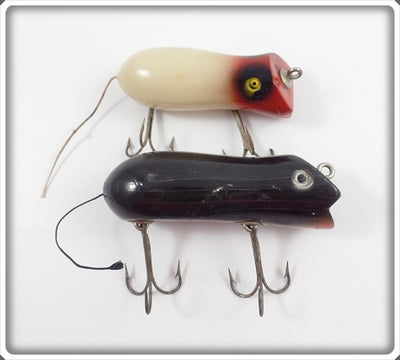 Shakespeare Swimming Mouse Pair: Red/White & Black