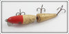 Pflueger Red & White W/Glitter Jointed Palomine