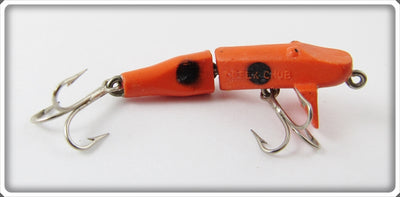 Vintage Creek Chub Orange Spotted Snarkie Lure 1130