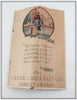 Vintage Creek Chub Bait Co Old Fisherman Pocket Catalog