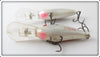 Bill Dance White Fat Free Shad & Fingerling Pair