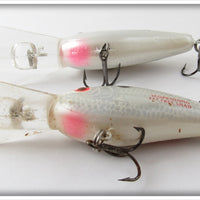 Bill Dance White Fat Free Shad & Fingerling Pair