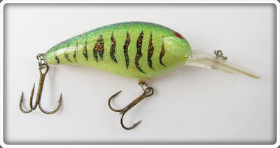 Vintage Bill Norman Green Tiger Glitter Big N Lure
