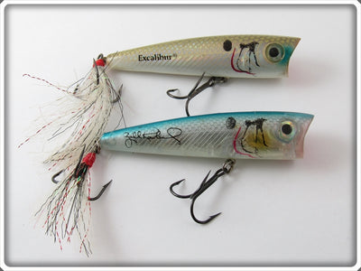 Rebel Gold Scale & Blue Super Pop R  Lure Pair