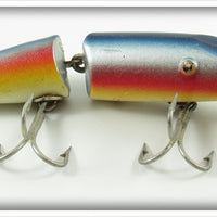 Vintage Creek Chub Rainbow Deep Diving Jointed Pikie Lure 