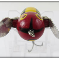 Heddon Yellow Red Head Tiny Crazy Crawler
