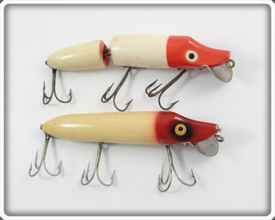 Heddon Wood Vamp Pair: Red & White
