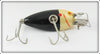 Vintage True Temper Black & White Crippled Shad Lure