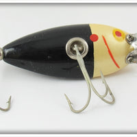 Vintage True Temper Black & White Crippled Shad Lure
