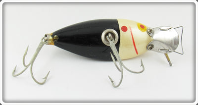 Vintage True Temper Black & White Crippled Shad Lure