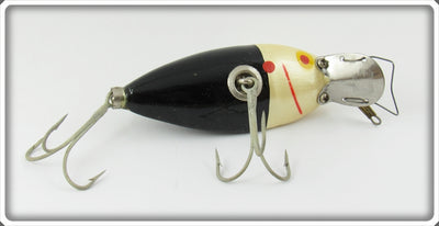 Vintage True Temper Black & White Crippled Shad Lure