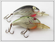 Vintage Rebel Natural & Silver Fastrac Lure Pair