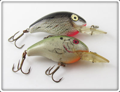 Vintage Rebel Natural & Silver Fastrac Lure Pair