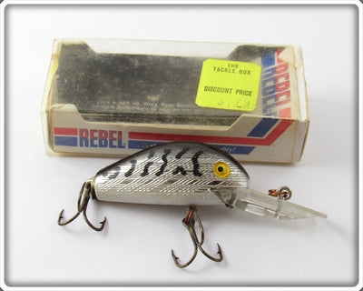 Vintage Rebel Silver Humpy Lure In Correct Box