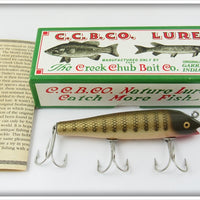 Creek Chub Limited Edition Pikie Scale Wood Darter In Box