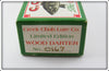 Creek Chub Limited Edition Pikie Scale Wood Darter In Box