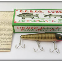 Creek Chub Limited Edition Pikie Scale Wood Darter In Box