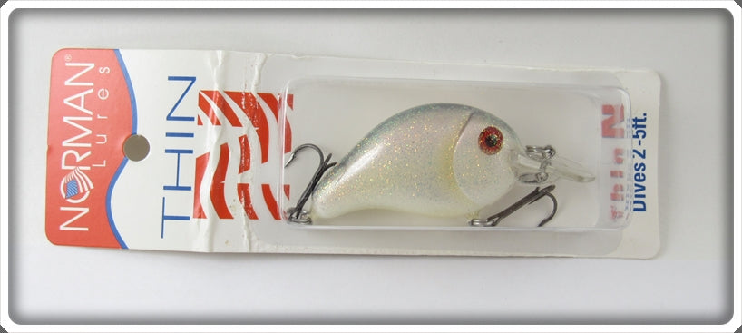 Vintage Norman Texas Shad Thin N Lure Sealed On Card