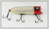 Vintage Heddon Red Head Shiner Lucky 13 Lure
