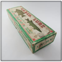 Creek Chub Red & White Jointed Husky Pikie In Box