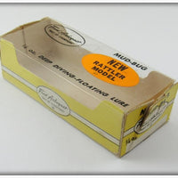 Arbogast White Pink Eye Mud Bug In Box