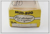 Arbogast White Pink Eye Mud Bug In Box