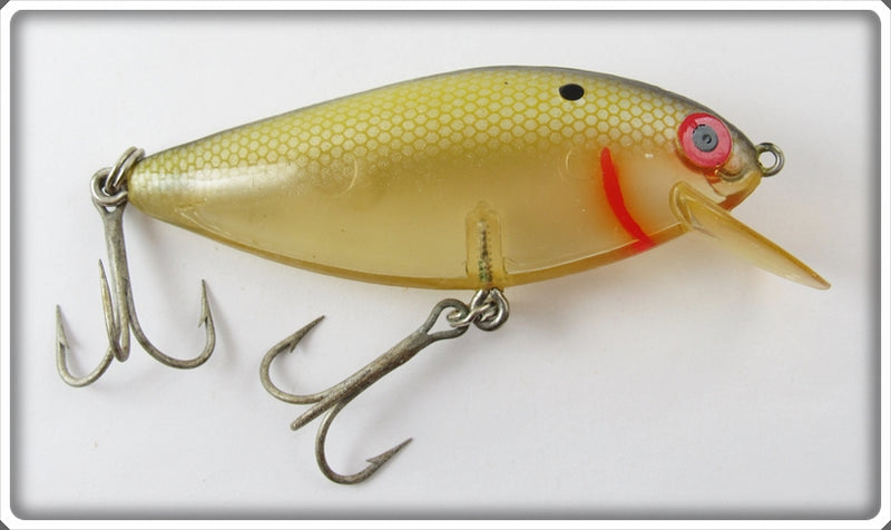 Vintage Bomber Bait Co Yellow Scale Speed Shad Lure For Sale
