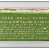 Creek Chub Pikie Scale Jointed Spinning Pikie In Box