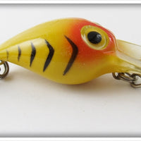 Vintage Storm Yellow Black Ribs Wee Wart Lure