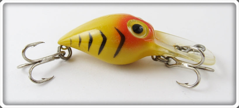 Vintage Storm Yellow Black Ribs Wee Wart Lure