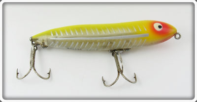 Vintage Heddon Yellow Shore Swayback Zara Spook Lure