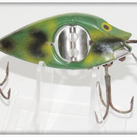 Vintage Uniline Mfg Corp Frog Spinno Minno Lure 