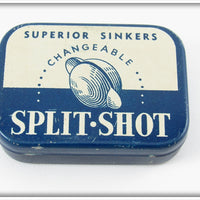 Vintage F.J. Davignon Superior Sinkers Split Shot Tin 