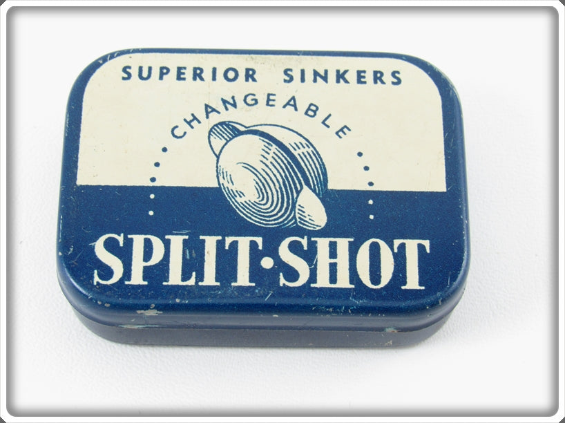Vintage F.J. Davignon Superior Sinkers Split Shot Tin 