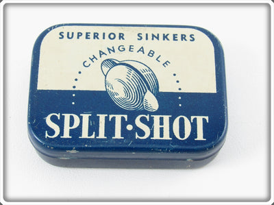 Vintage F.J. Davignon Superior Sinkers Split Shot Tin 