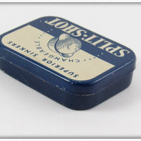 F.J. Davignon Superior Sinkers Split Shot Tin