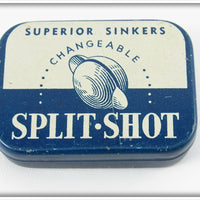 Vintage F.J. Davignon Superior Sinkers Split Shot Tin