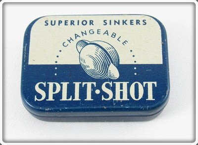 Vintage F.J. Davignon Superior Sinkers Split Shot Tin