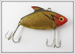 Vintage Heddon Gold Scale Super Sonic Lure