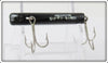 Heddon Black White Lightning Bolt Super Sonic