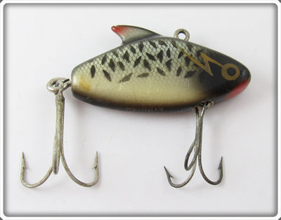 Vintage Heddon Black Crappie Super Sonic Lure