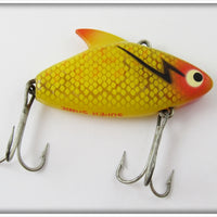 Vintage Heddon Yellow Scale Super Sonic Lure