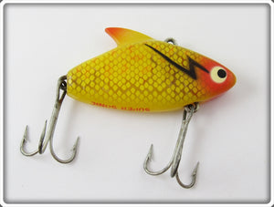 Vintage Heddon Yellow Scale Super Sonic Lure