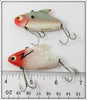 Heddon Shad & Red/White Super Sonic Pair