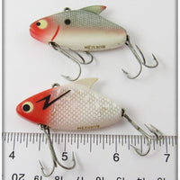 Heddon Shad & Red/White Super Sonic Pair