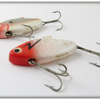 Heddon Shad & Red/White Super Sonic Pair