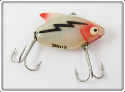 Vintage Heddon Translucent White Sonic Lure