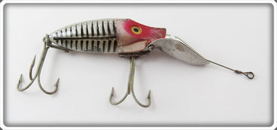 Vintage Heddon Silver Shore Scoop Lip Go Deeper River Runt Lure