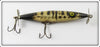 Vintage Heddon Gold & Black Dying Flutter Lure