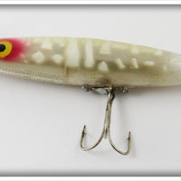 Heddon Silver & White Dying Flutter